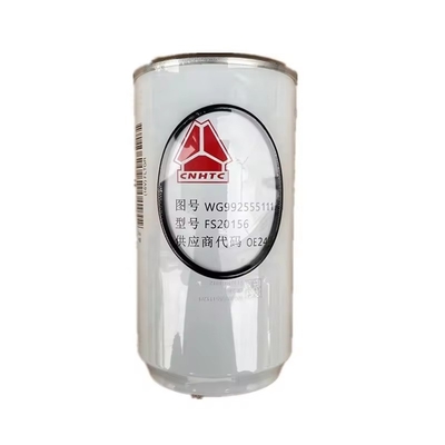 Howo Spare Parts Truck Accessioris SINOTRUK CNHTC Fuel Filter WG9925551112 Standard Size