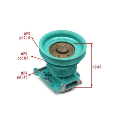 2005- Howo Truck Parts Water Pump VG1500060051 with OE NO