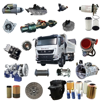 HOWO A7 T7 T7H T5G Truck Auto Engine Body Parts for SINOTRUK 371 375 336 380 370HP Tractor