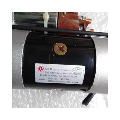 Standard VG1560090001 Starter Motor for Howo Engine Parts of Sinotruk Heavy Truck