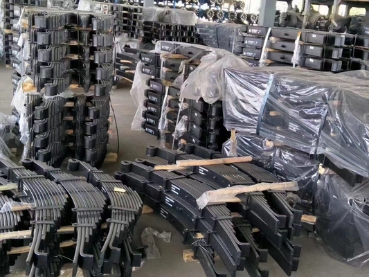 SINOTRUK HOWO Heavy Trucks Parts Leaf Springs Suspension Assembly Year 2006 Custom Size