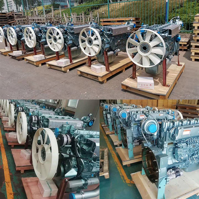 SECOND HAND Used Engines WD615 371hp 375hp Used Diesel Truck Engine for Replace/Repair