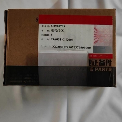 Original C3940735 Intake Valve for Dongfeng QSB6.7 ISDE Engine Truck Accessories