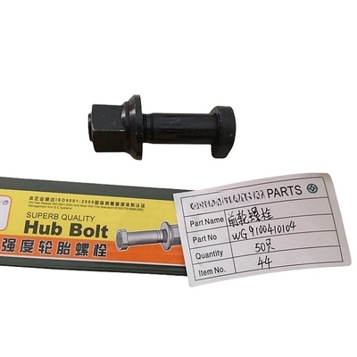 Original Steel Front Wheel Bolt for Shacman SINOTRUK Howo A7 Truck Engine Spare Parts