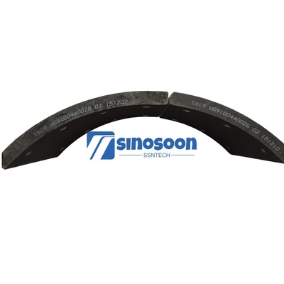 Truck Brake Parts Front Brake Pad WG9100440027 for Sinotruk Howo Shacman Accessories