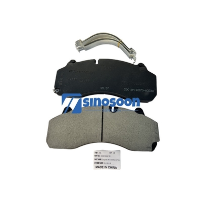 Brake Pad Assy WG9100444150 Truck Chassis Parts for Sinotruk Howo A7 T7H TX7 Original