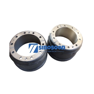 Truck Chassis Parts Original Spare Parts Rear Brake Drum WG9231342006 for Siotruk Howo
