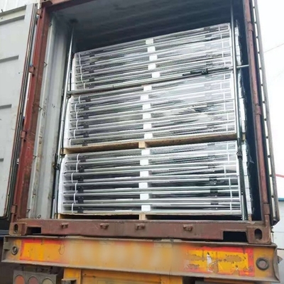 2350-2720mm DEKRA HOWO Truck Spare Parts 42mm Diameter Aluminum Load Lock Cargo Bar with Spring