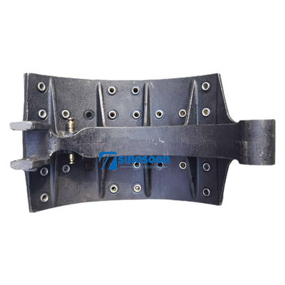 Shacman Truck Front Brake Shoe Friction Plate 81.50200.6686 for Shacman Vehicle Parts