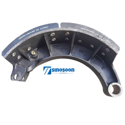 Shacman Truck Front Brake Shoe Friction Plate 81.50200.6686 for Shacman Vehicle Parts