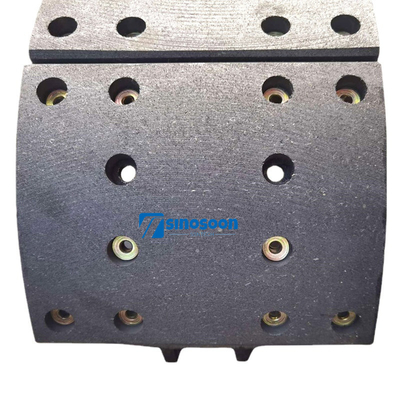 Shacman Truck Front Brake Shoe Friction Plate 81.50200.6686 for Shacman Vehicle Parts