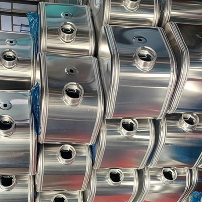 Square Aluminum Alloy Fuel Tank Engine Spare Parts for Sinotruk Howo Truck Accessories