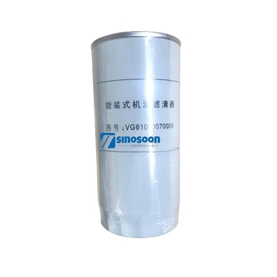 Customized Oil Filter for SINOTRUK CNHTC HOWO Designed to Meet Customer Requirements