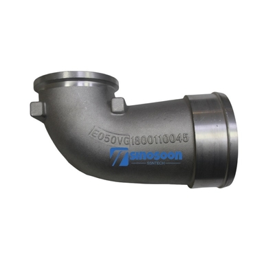 Part Number VG1800110045 Supercharger Link Elbow for Howo Parts WD615 Sinotruk Engine