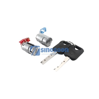 Truck Model Shacman X3000 Left Door Handle Lock Cylinder DZ14251340052 for Body Parts