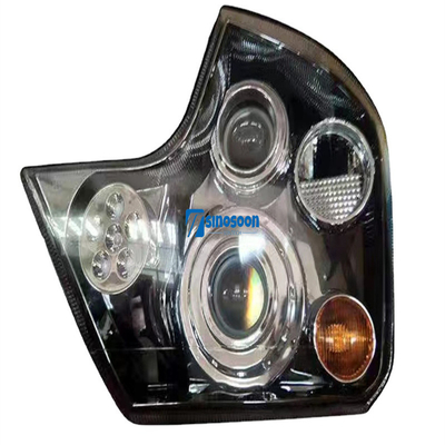 Plastic Materials LED Headlight Assembly for Shacman Truck DZ93189723010 DZ93189723020