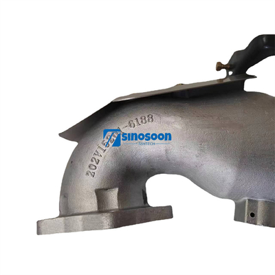 Cast Iron Howo Sitrak C7H Engine Supply Sinotruk Base Jinan Exhaust Pipe Assembly EVB Part
