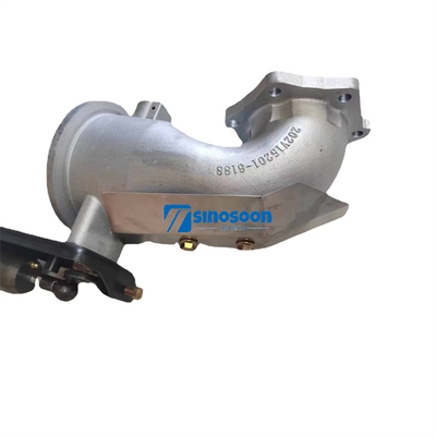 Cast Iron Howo Sitrak C7H Engine Supply Sinotruk Base Jinan Exhaust Pipe Assembly EVB Part