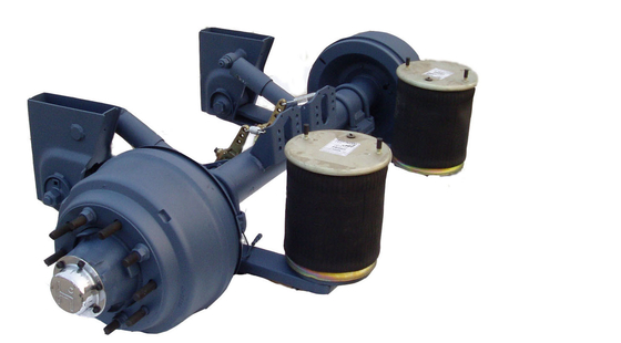 Rear Air Spring Suspension 9T 12T Axle Semi Trailer Lift Axle with Lifting Equipment