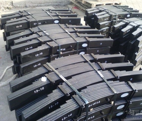 Trailer Axles Parts 90MM Width Leaf Spring Semi Trailer Suspension Spare Parts for Max Payload 13T