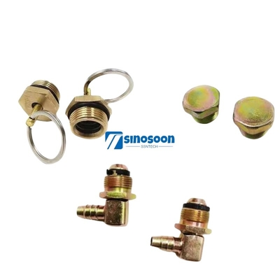 Shacman X3000 Truck Drain Valve DZ97259366054 Copper for Chinese Truck Car Fitment