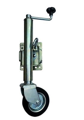 Durability Black 2024 Boat Trailer Guide Wheel Jack with Max Payload of 7000LBS