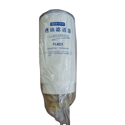 PL420 1000422381 Fuel Filter for Chinese Sinotruk Howo Trucks Genuine Replacement Part