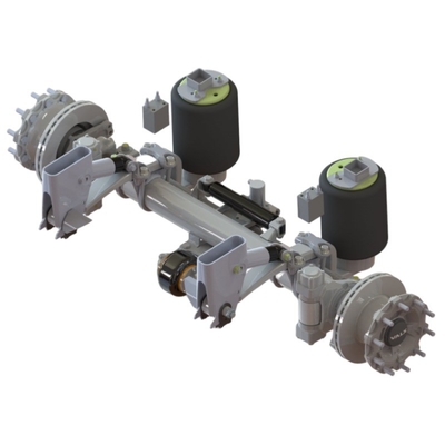 13 16 20 Ton Force Steering Axle for Trailer truck spare parts sinotruk howo jiefang